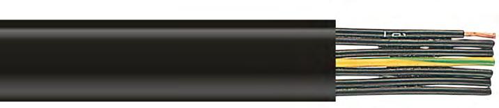 Novoflex HEAVY NGFLGÖU-UL/90 Neoprenguimantlad flatkabel av neoprengui av gui Ledare av fintrådig blank koppar Ver 08/04/13 Oljebeständig Väderbeständig UL- Godkänd Silikonfri Liten böjradie