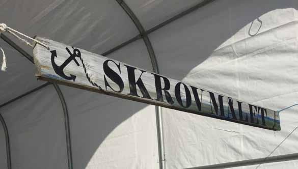 Ett skrovmål på Skrovmålet till vinnaren... I våras utlyste Patrik och Totte en tävling, serveringen vid varvet måste få ett bra namn. 400 kronor till mat och dryck utlovades för det bästa förslaget.