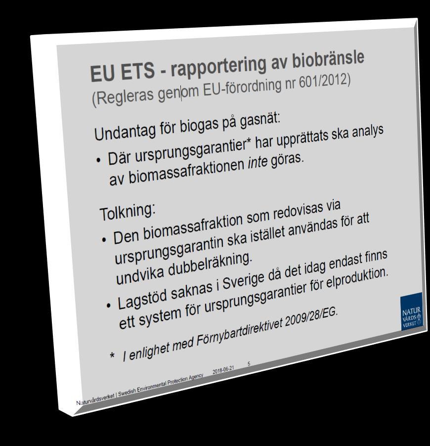 Biogas som levererats via gasnät då? Kan utsläppsfaktor 0 användas för biogas som samdistribueras med naturgas i ett gasnät?