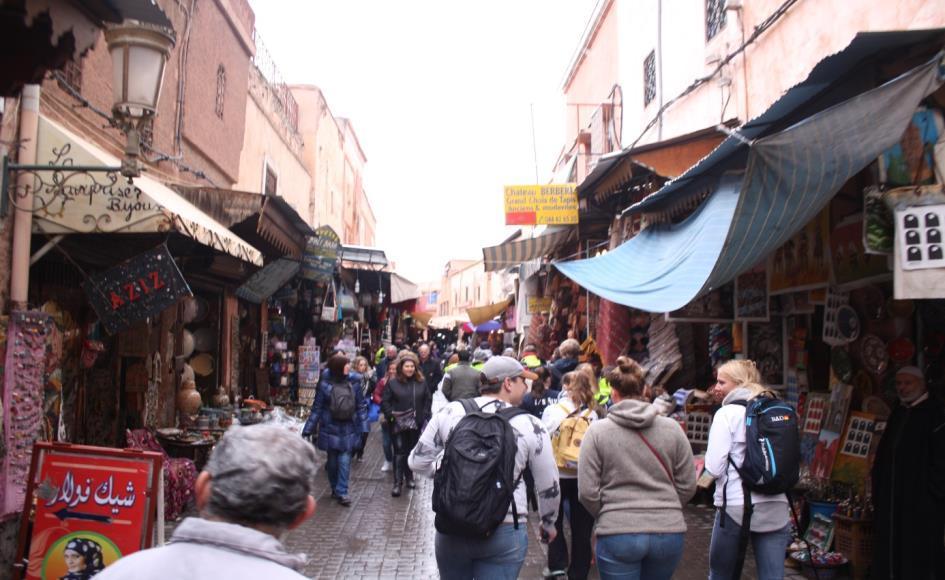 Personallogg: Medan våra fina elever har varit på äventyr till Marrakesh så har vi fått roa oss