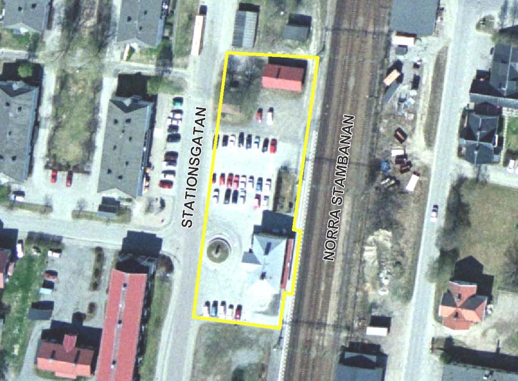 PLANENS SYFTE OCH HUVUDDRAG Planens syfte är att planlägga stationsområdet i Järvsö för att möjliggöra en försäljning av järnvägsstationen med tillhörande mark och byggnader.