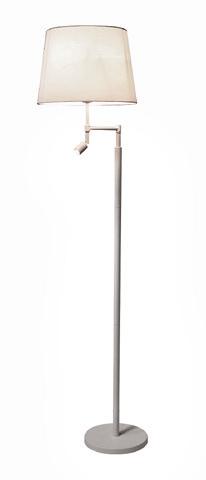 1.395 Golvlampa Montana, H 140 cm, GU10, svart eller vit 299:-, krom 399:-. Ljuskälla ingår NYHET Golvlampa Ray i vit metall med mässingsdetaljer, justerbar, Ø 64, H 127 cm, GU10, 1.