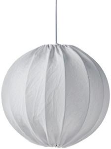 Rek ljuskälla Illumination LED 7W eller ECO Classic 28W dimbar* NYHET Taklampa Stina i vit linne, Ø 41, H 37 cm,