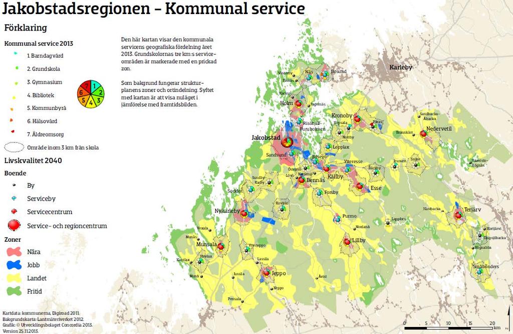 Jakobstadsregionens strukturplan Livskvalitet 2040 Huvudmålsättningarna i Livskvalitet 2040 är följande: Trivsamma miljöer för boende och fritid Konkurrenskraftig infrastruktur och goda trafiksystem