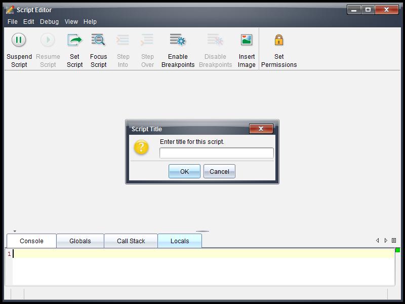 8. Lua skripteditor TI-Nspire version 3.0 introducerade stöd för TI-Nspire-dokument skrivna med hjälp av skriptspråket Lua.
