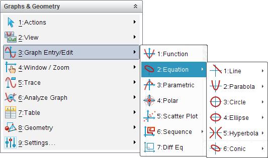 1. Nya plottningsfunktioner Det finns nya plottningsfunktioner i applikationen TI-Nspire Grafer i och med version 3.2.