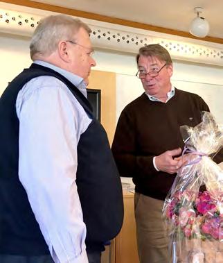 Anders Werner, rederichef sedan sexton år tillbaka lämnade över stafettpinnen till Erik Froste, som kom till oss från Thor Shipping & Transport.