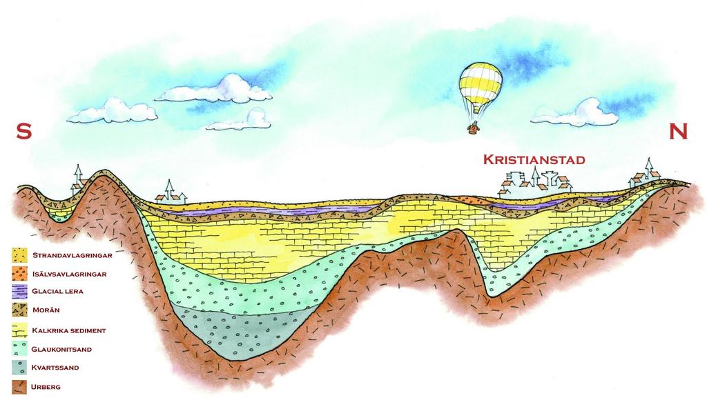 2 Kristianstadsslätten I nordöstra Skåne och in i sydvästra Blekinge breder Kristianstadsslätten ut sig (Fig. 1).