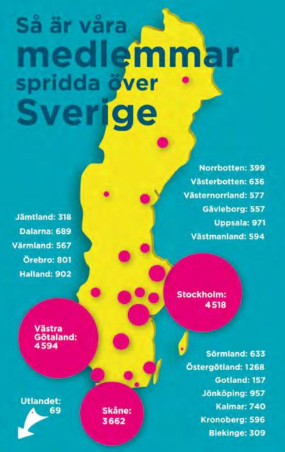 VÅR ORGANISATION Läns- och lokalföreningar forskningsfonden. Information om detta kommer läns- och lokalföreningarna tillhanda under våren 2017.