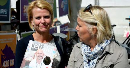 INTRESSEPOLITISKT ARBETE Likabehandling Den vackra Almedalsparken i Visby får varje år besök av politikerveckan i början av juli. Almedalsveckan Förbundet var representerat under Almedalsveckan.