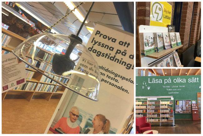 Destination tillgänglighet: Motala och Linköping I mitten av oktober åkte bibliotekspersonal från Uppsala, Dalarnas och Gävleborgs län på en studieresa med tillgänglighetsfokus till Motala och