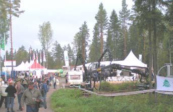 INFO från projektet METKO 2004 En skogsteknisk mässa i Jämsänkoski, 2-4/9 2004. Totalt kom det 26.