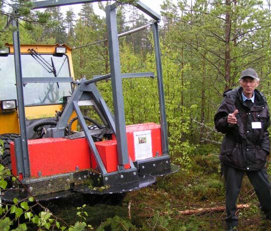 Korridorröjning Stora arealer skog är i behov av röjning.