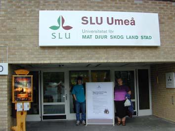 INFO från projektet 05 Presentation av avdelningen för skogsteknologi vid SLU i Umeå SLU i Umeå består av 9 skogliga institutioner ( Skogis ) med sammanlagt ca 350