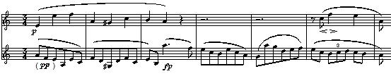 Det har från och till väckts en del frågor kring tillkomsten av verket, eftersom originalmanuskriptet gått förlorat. Bl.a. har en oboe-professor från California State University lekt med tanken att det var Clara som skrev stycket.