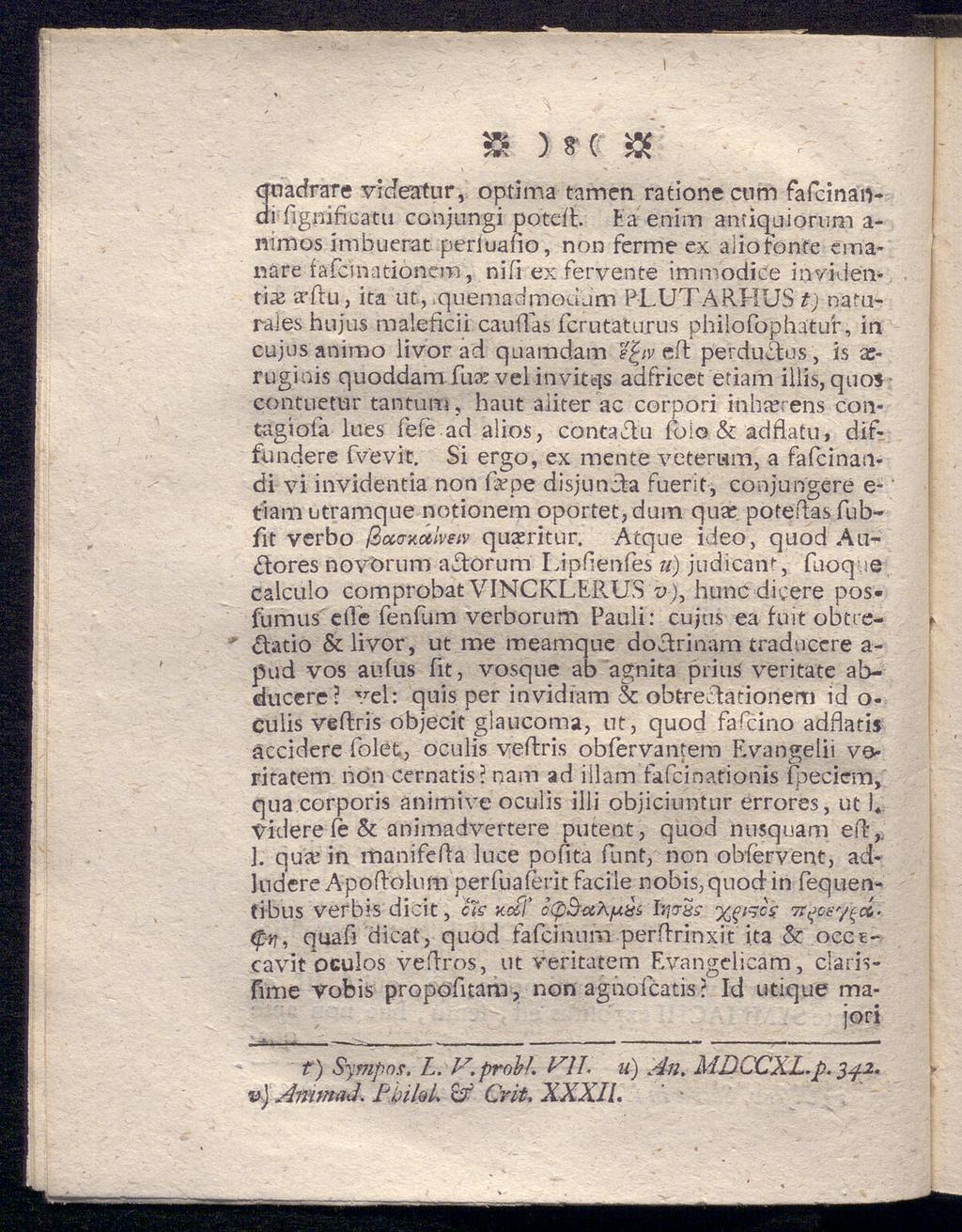 ) * c & * nadrare videatur, optima tarnen rationecum fafcinaiv i fignificatu conjungi poteft.