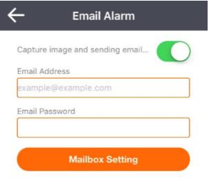 E-post alarm E-post alarm fungerar för tillfället endast med Gmail.