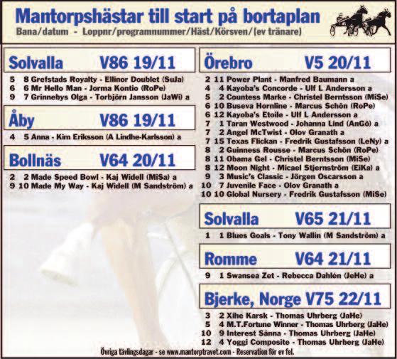fält; blå ärm; blå Andersson Göran B (Holmberg Lars) a STIFFMEISTER LINI,mbr. h.