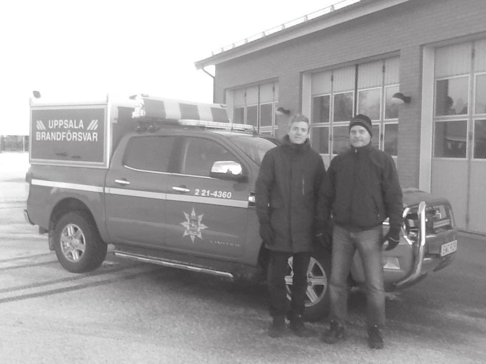 Uppsala Brandförsvar höjer insatsnivån på deltidsbrandkårerna bl.a. i Alunda I månadsskiftet nov/dec fick Alunda deltidsbrandkår ett nytt utryckningsfordon, en ny bil utrustad för att snabbare vara på plats, när olyckan är framme.