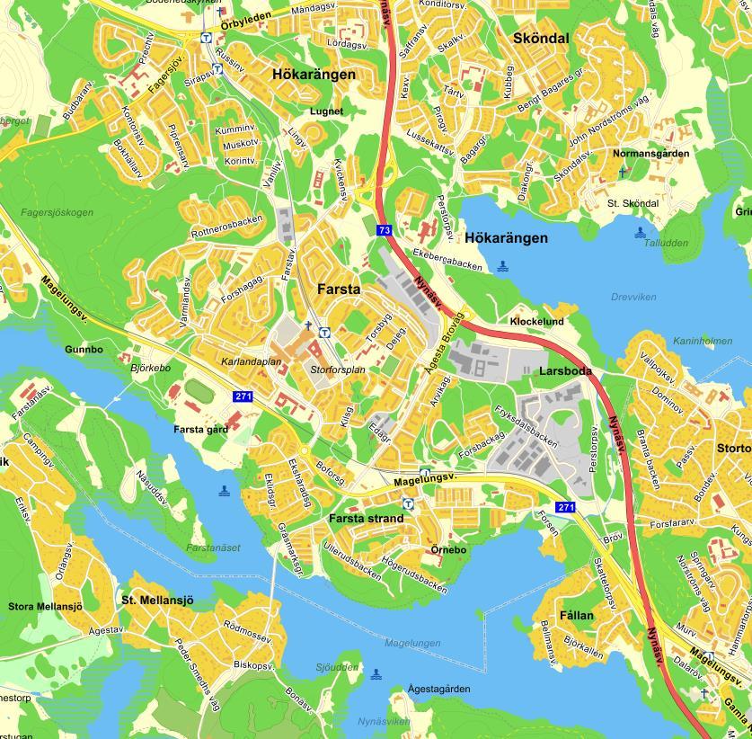 Dagvattenutredning kvarteret Väddö Sida 5 (24) 3 Planområdet och dess förutsättningar Dagvattenutredningen avser ett område beläget på var sida om