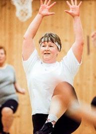 Ordinarie pris är 350 kronor per termin, men anger du namn och bostadsadress vid första gympatillfället så är träningen gratis. Måndag 19.