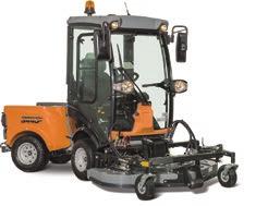 för krävande jobb TransPro 3440 drivs av en kraftfull dieselmotor på 34 hk från Kubota, vilket tillsammans med hydraulisk 4WD och