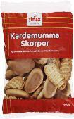 SKORPOR Finax 57402 Fullkornsskorpor 12x400 g 251,50 57400 Kardemummaskorpor 12x400 g 251,50 57405 Veteskorpor 12x400 g 251,50 BRÖD Wasa Knäckebröd, storhushåll 70887 Falu Rågrut 1x1,02 kg 65,80