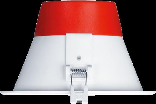 Amy Infälld LED-downlight Amy Amy har ett elegant utseende och är en idealisk lösning för en mängd olika tillämpningar 8 2 lumen, upp till 95 lm/w Spara upp till 8 % energi jämfört med