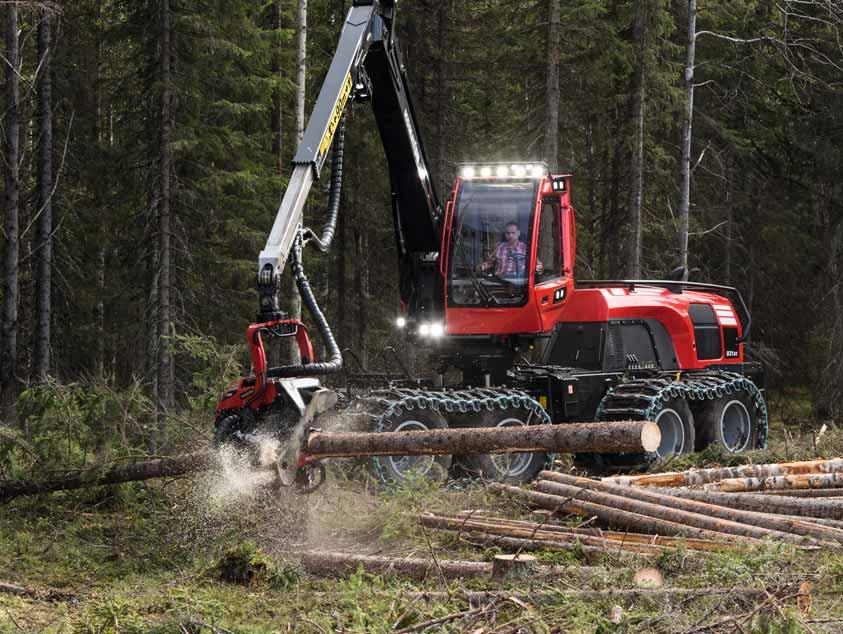 När det gäller drivlinan får du dessutom vår suveräna, kraftoptimerande transmission. Den unika 3-pumpshydrauliken är en annan förklaring till 931:ans effektivitet.