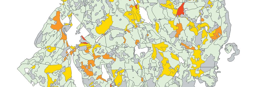 Lövskog Ekoparksplan Hornslandet Karta 2.