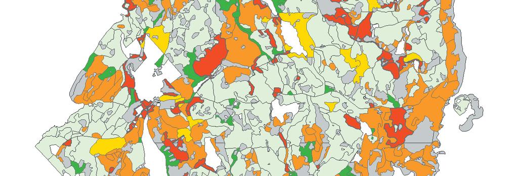 Ekoparksplan Ekologiska Hornslandet målbilder g Ekopark Hornslandet 1:55 000 Tallnaturskog Grannaturskog