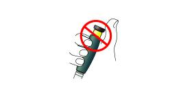 5. Bekräfta dosen VIKTIGT När du har injicerat dosen: Så snart du har dragit ut kanylen ur huden, ta bort tummen från den svarta injektionsknappen.