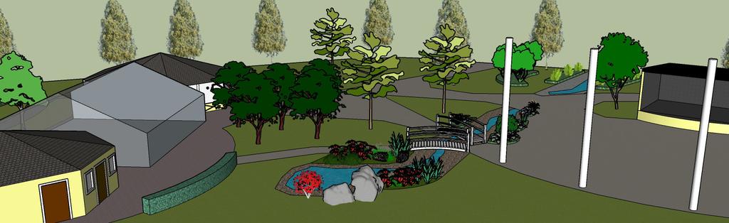 med mattor av vårlökar skulle parken få ett större besöks- och upplevelsevärde även under tidig vår.
