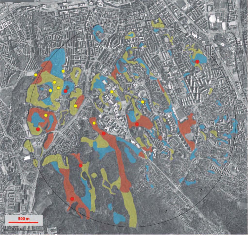 Dammen (2007), Änggårdsbergen (2007, Axlemossen?), Vitsippsdalen (2007), Axlemossen (2009) och Guldhedsdalen (2011).