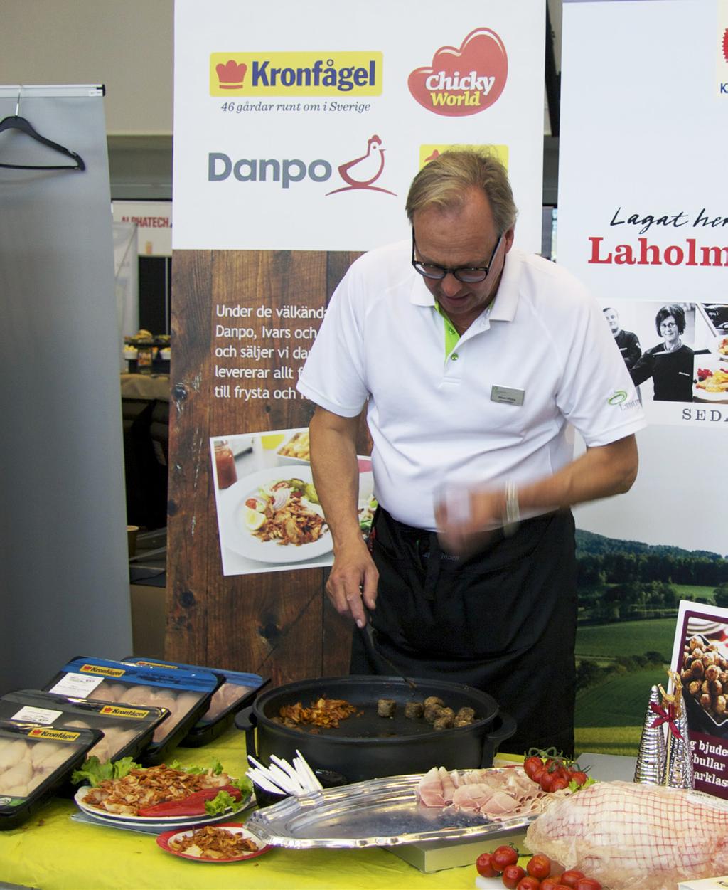 Vårt fina färska sortiment är helt rätt om man ser till rådande trender med mer färskt i köken, säger Peter Hamrin, försäljningschef Kronfågel Foodservice.