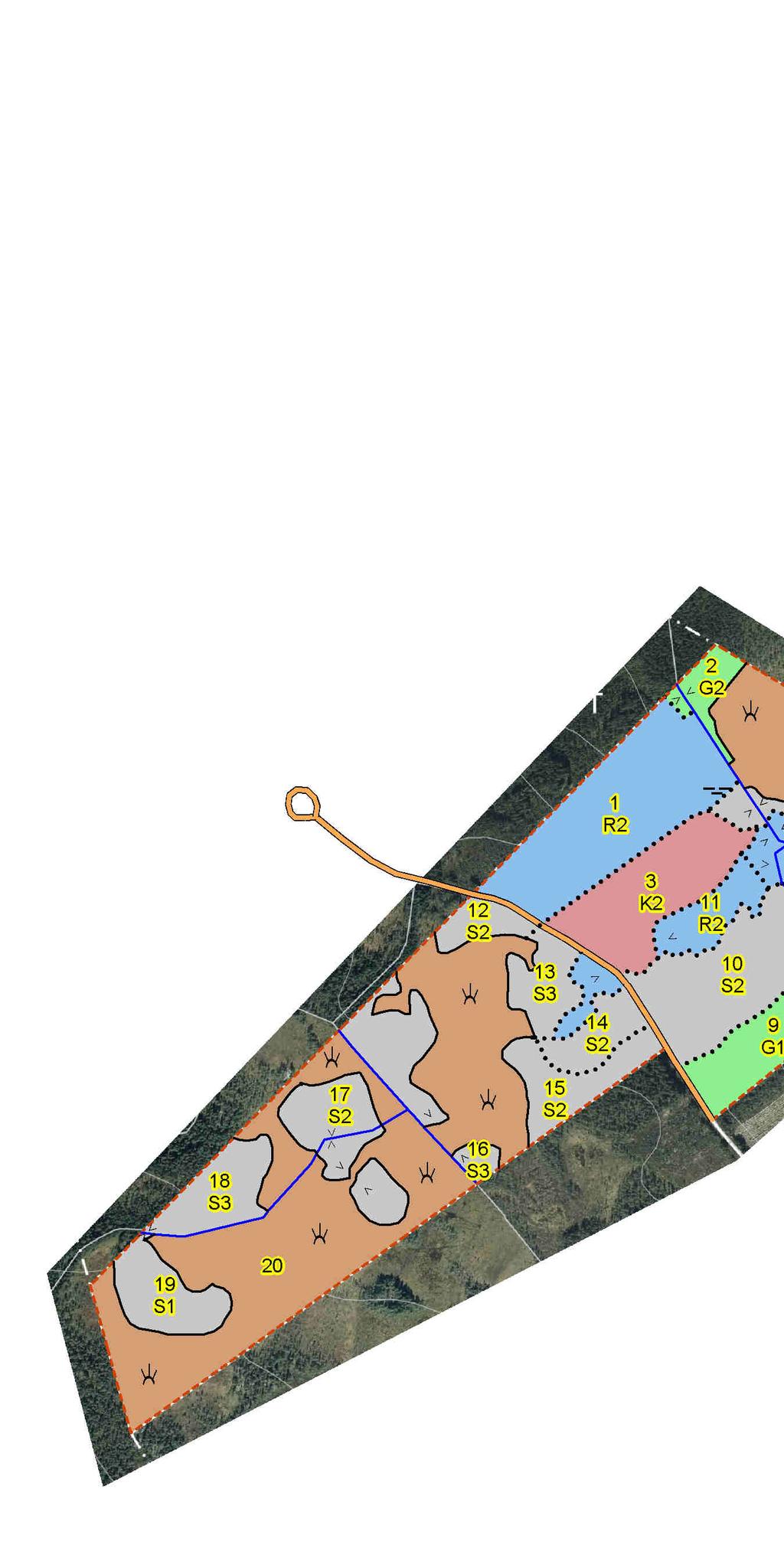 SKOGSKARTA Plan Knås 199:6 Församling Mora Kommun Mora Län
