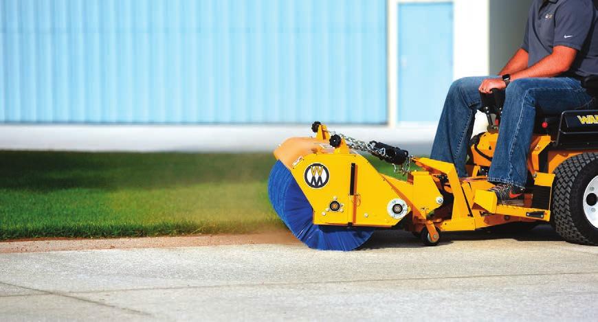 klippaggregat inte passar på mulching-maskiner).