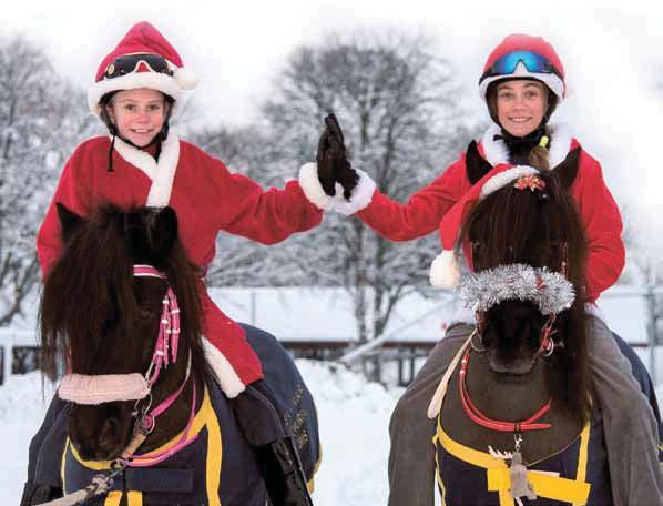 JULMARKNAD PÅ BRO PARK DECEMBER KL.00, FÖRSTA GALOPP KL.