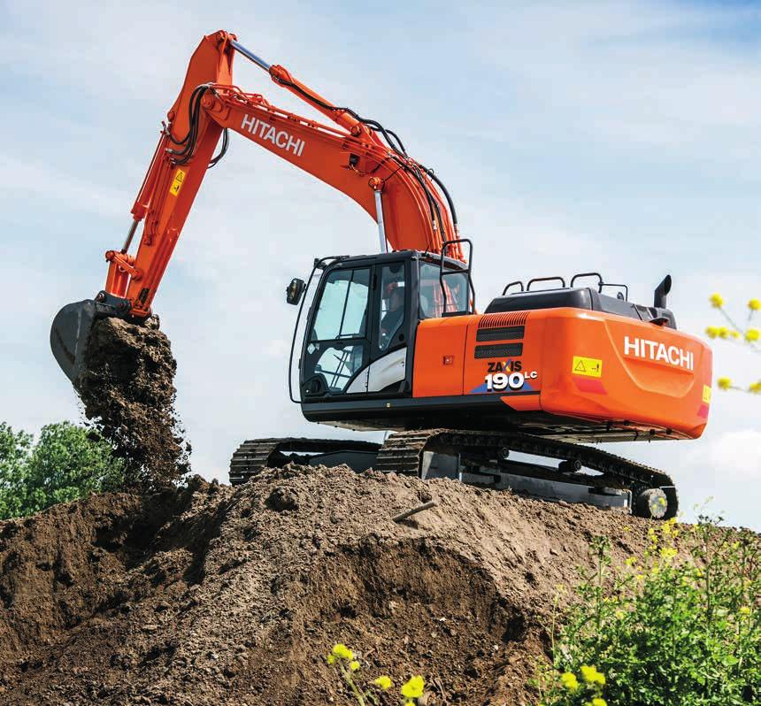 ZAXIS-6-serien HYDRAULISK GRÄVMASKIN Modellkod : ZX190LC-6/ZX190LCN-6 Nominell motoreffekt