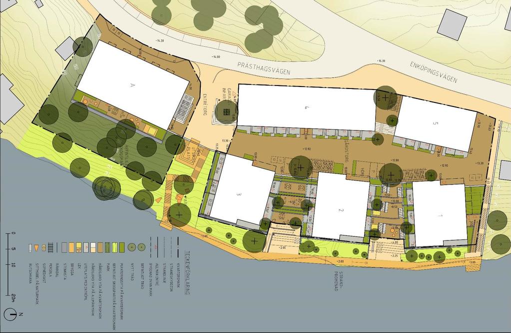20 Illustrationsplan Topia landskapsarkitekter Detaljplan för SVARTVIKS STRAND