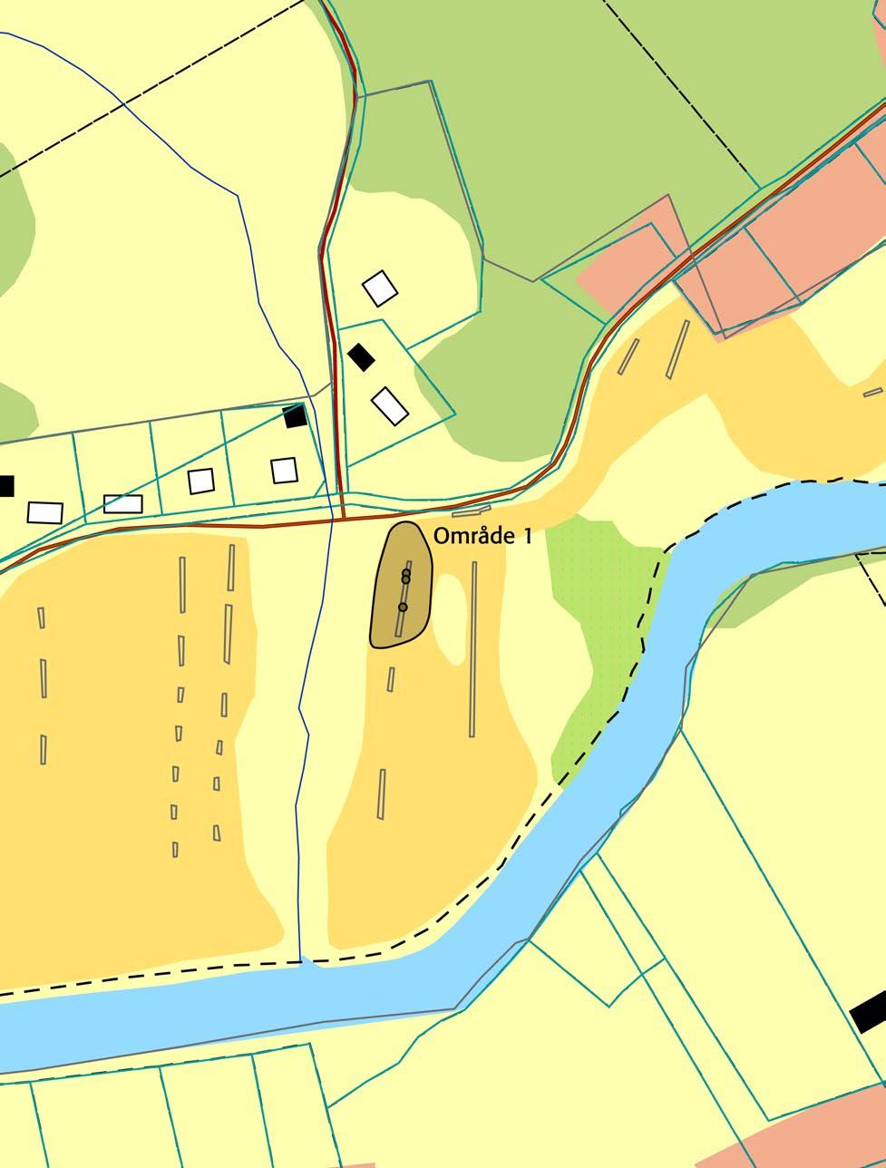 0 100 m Fig. 10. Plan över område 1.