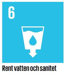 Internationella hållbarhetsmålen Bidrar planen till att uppfylla målet? Säkerställa tillgång till och hållbar vatten- och sanitetsförvaltning för alla Ja, bidrag till delmål 6.