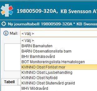 Vårdkontakt + tid i varje kolumnhuvud står datum för vårdkontakt samt klockslag Hur man lägger till ny kolumn, tar bort kolumn, lägger till nya sökordsrader, tar bort rader samt makulerar och