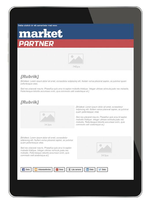 Market Native Nu har du möjlighet att få ut ditt budskap i redaktionell miljö på ett mycket trovärdigt vis i Markets kanaler.