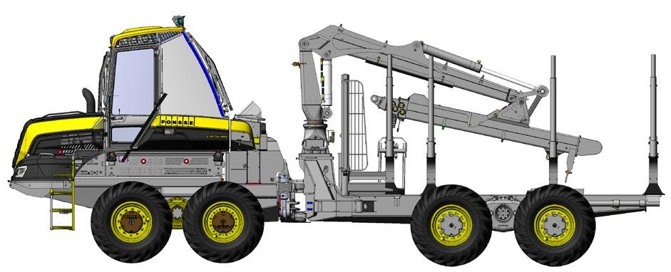 PONSSE BOOST/SAVE ÖKAD EFFEKTIVITET OCH EKONOMI PONSSE BISON ACTIVE FRAME Vårt mål är att tillverka de mest produktiva och prisvärda skogsmaskinerna på marknaden.