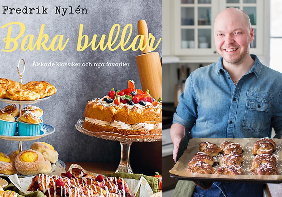 Fredrik Nylén om hur matbloggen och nya boken om bullar kom till. Fredrik Nylén trivs i köket.