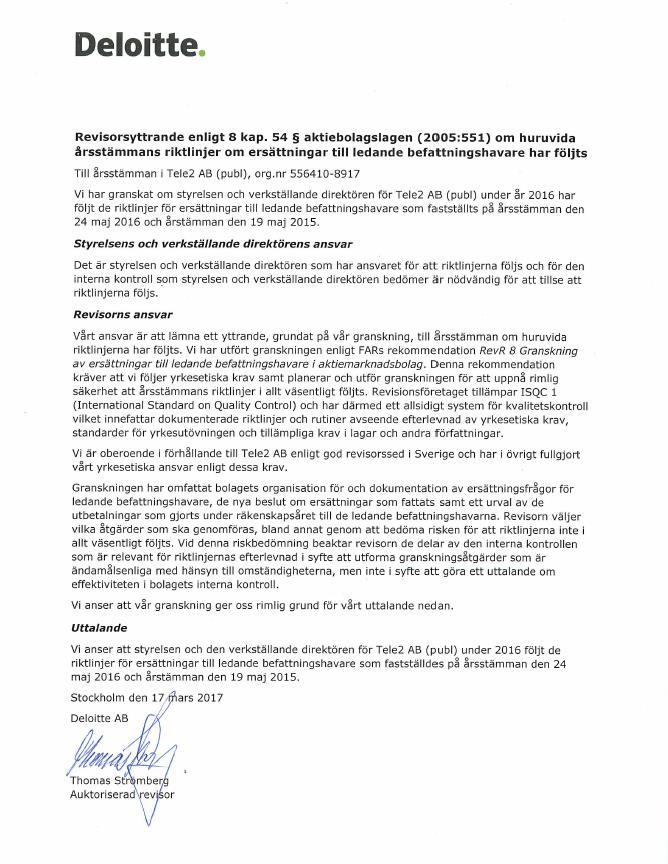 4. Revisors yttrande enligt 8 kap.