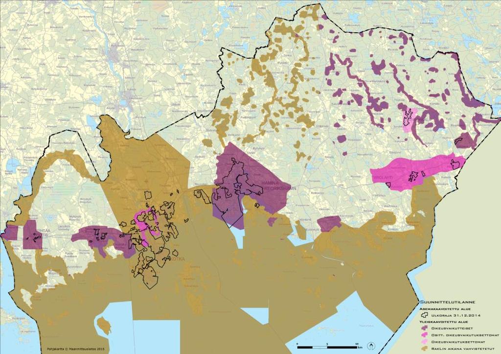 Miehikkälä Ändring av stranddelgeneralplanen Miehikkälä Delgeneralplan för de södra delarna av Muurikkala Miehikkälä Stranddelgeneralplan för Savan- Valkjärvi Miehikkälä Generalplan för norra delen