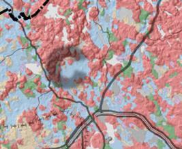 Utredningsbakgrund Arbetet inleddes med en utredning av områdets landskapsmässiga särdrag (såsom naturgeografiska utgångspunkter i anslutning till landskapet och platser där det finns mänsklig