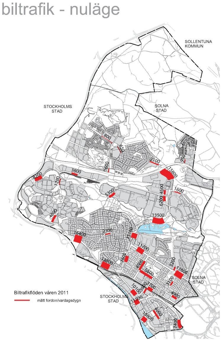 8(15) 7 Källdata 7.1 Vägtrafik Vägtrafikinformation har erhållits från Sundbybergs Stad.